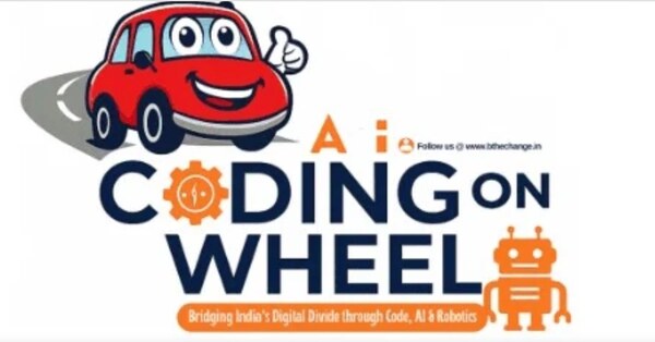 Coding on Wheels logo